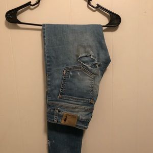 Maison Clochard Light Wash Skinny Jeans